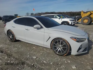 2020 Genesis G70 2.0T with VIN KMTG44LA8LU045281, listed as a Copart auction lot 88885995 with 68,222 mi miles and Salvage title. Bid and sale history available at DreamBid. Image 4.