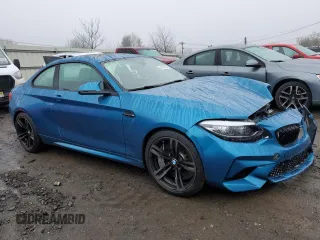 2021 BMW M2 Competition with VIN WBS2U7C07M7J70654, listed as a Copart auction lot 44136854 with 10,927 mi miles. Bid and sale history available at carsss.com. Image 4.