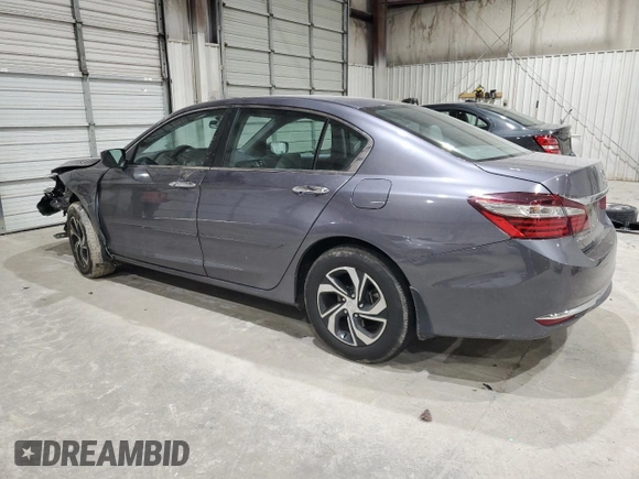 2017 Honda Accord LX with VIN 1HGCR2F39HA169702, listed as a Copart auction lot 41773155 with 66,771 mi miles and Salvage Title. Bid and sale history available at carsss.com. Image 2.