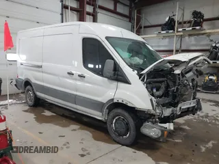 2020 Ford Transit Cargo with VIN 1FTBR1C81LKA51182, listed as a IAAI auction lot 41394738 with 133,626 mi miles. Bid and sale history available at carsss.com. Image 1.