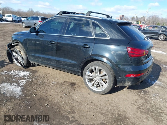 2015 Audi Q3 Prestige with VIN WA1GFCFS4FR004025, listed as a IAAI auction lot 41286031 with 103,132 mi miles and . Bid and sale history available at DreamBid. Image 3.