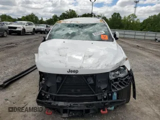 2016 Jeep Grand Cherokee Laredo with VIN 1C4RJFAG5GC399631, listed as a Copart auction lot 55294584 with 0 mi miles and Non Repairable. Bid and sale history available at carsss.com. Image 5.