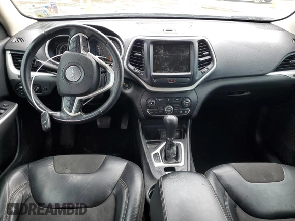 2018 Jeep Cherokee Latitude Plus with VIN 1C4PJLLB4JD605417, listed as a Copart auction lot 58005145 with 176,231 mi miles and Salvage title. Bid and sale history available at DreamBid. Image 8.