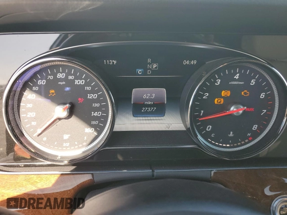 2017 Mercedes-Benz E 300 Luxury z VIN WDDZF4JB9HA139844, wystawiony jako Copart lot #57626695 z przebiegiem 27 377 mil mil oraz Szkoda całkowita • Salvage title. Historia ofert i sprzedaży dostępna na DreamBid. Obrazek 9.