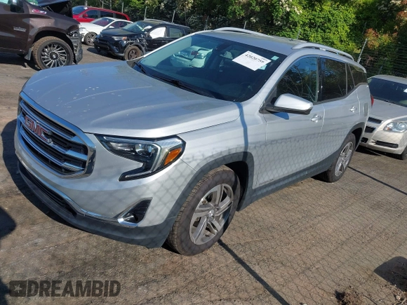 2019 GMC Terrain SLT z VIN 3GKALPEV6KL361803, wystawiony jako IAAI lot #42020759 z przebiegiem 112 804 mil mil oraz . Historia ofert i sprzedaży dostępna na DreamBid. Obrazek 2.
