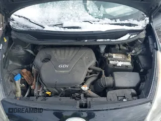 2013 Kia Rio LX with VIN KNADM5A37D6194117, listed as a IAAI auction lot 41522784 with 125,325 mi miles. Bid and sale history available at carsss.com. Image 10.