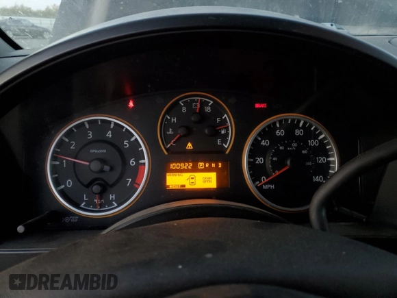 2008 Nissan Titan SE with VIN 1N6AA06AX8N314557, listed as a Copart auction lot 81915714 with 100,922 mi miles and Salvage Title. Bid and sale history available at carsss.com. Image 9.