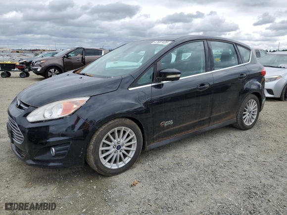 2013 Ford C-Max Energi SEL with VIN 1FADP5CU3DL530966, listed as a Copart auction lot 47687435 with 142,880 mi miles and Non Repairable. Bid and sale history available at carsss.com. Image 1.