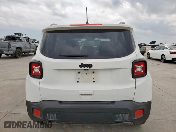 2018 Jeep Renegade Latitude z VIN ZACCJABB9JPH97519, wystawiony jako Copart lot #53047905 z przebiegiem 132 007 mil mil oraz Szkoda całkowita • Salvage title. Historia ofert i sprzedaży dostępna na DreamBid. Obrazek 6.