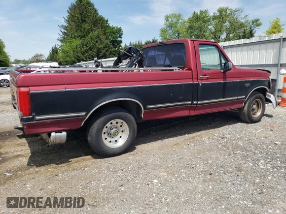 1995 Ford F-150 with VIN 1FTEF15N7SNB13223, listed as a Copart auction lot 56002595 with Not provided miles and Salvage title. Bid and sale history available at DreamBid. Image 3.