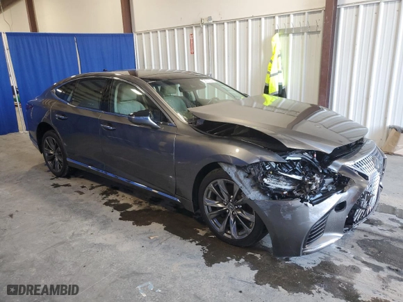 2019 Lexus LS with VIN JTHC51FF0K5005655, listed as a Copart auction lot 45060995 with 52,491 mi miles and Clean Title. Bid and sale history available at carsss.com. Image 4.