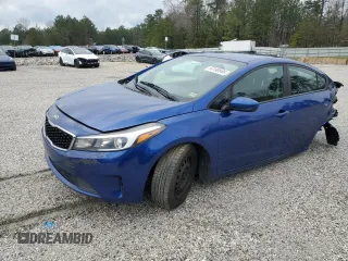 2017 Kia Forte LX with VIN 3KPFK4A70HE039729, listed as a Copart auction lot 50198645 with 214,675 mi miles and Salvage Title. Bid and sale history available at carsss.com. Image 1.