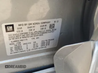 2023 Buick Encore GX Select with VIN KL4MMDSL1PB011179, listed as a Copart auction lot 55487305 with 65,508 mi miles and Salvage title. Bid and sale history available at DreamBid. Image 12.