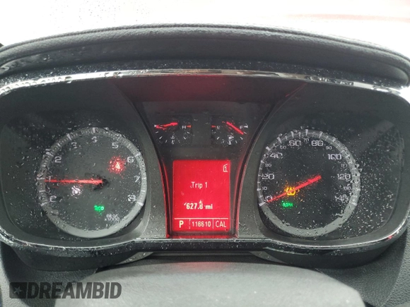 2011 GMC Terrain SLE-2 with VIN 2CTALSECXB6356092, listed as a Copart auction lot 59361745 with 116,610 mi miles and Salvage title. Bid and sale history available at DreamBid. Image 9.