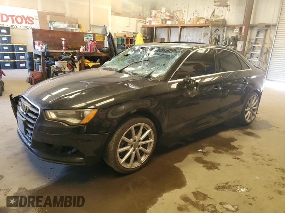 2015 Audi A3 1.8T Premium Plus with VIN WAUCCGFF7F1087484, listed as a Copart auction lot 46800215 with 78,756 mi miles and Clean Title. Bid and sale history available at carsss.com. Image 1.