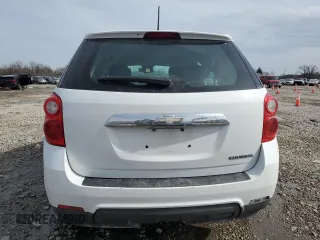 2013 Chevrolet Equinox LS with VIN 2GNALBEK4D1219403, listed as a Copart auction lot 45373425 with 201,868 mi miles and Salvage Title. Bid and sale history available at carsss.com. Image 6.