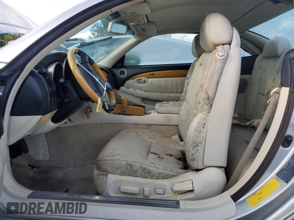 2004 Lexus SC with VIN JTHFN48Y140052660, listed as a Copart auction lot 74563184 with Not Provided miles and Salvage Title. Bid and sale history available at carsss.com. Image 7.