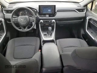 2019 Toyota RAV4 LE with VIN JTMH1RFV7KJ003899, listed as a Copart auction lot 52204315 with 27,491 mi miles and Salvage Title. Bid and sale history available at carsss.com. Image 8.