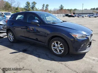2018 Mazda CX-3 Sport with VIN JM1DKFB72J1330453, listed as a Copart auction lot 53527165 with 82,782 mi miles and Salvage Title. Bid and sale history available at carsss.com. Image 4.
