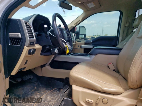 2017 Ford F-250 Lariat with VIN 1FT7W2BT2HEB68950, listed as a Copart auction lot 60847995 with 217,292 mi miles and Clean title. Bid and sale history available at DreamBid. Image 7.