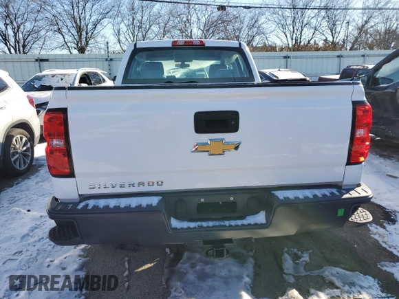 2018 Chevrolet Silverado 1500 Work Truck with VIN 1GCRCNEH2JZ285582, listed as a Copart auction lot 88350275 with 106,901 mi miles and Salvage Title. Bid and sale history available at carsss.com. Image 6.