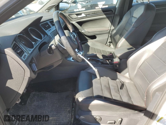 2016 Volkswagen Golf GTI SE w/Performance Pkg with VIN 3VW547AU5GM050269, listed as a Copart auction lot 47505375 with 102,943 mi miles and Salvage Title. Bid and sale history available at carsss.com. Image 7.
