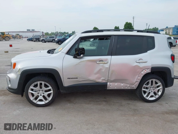 2021 Jeep Renegade 80th Anniversary with VIN ZACNJDBB3MPM57083, listed as a IAAI auction lot 42475021 with 10,080 mi miles and . Bid and sale history available at DreamBid. Image 15.