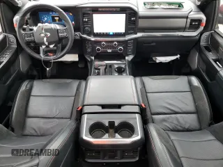 2024 Ford F-150 Raptor with VIN 1FTFW1RG6RFB13248, listed as a Copart auction lot 45015545 with 12,581 mi miles and Salvage Title. Bid and sale history available at DreamBid. Image 8.