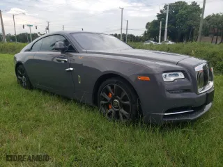 2018 Rolls-Royce Wraith with VIN SCA665C5XJUX87117, listed as a Copart auction lot 65855274 with 0 mi miles and Salvage Title. Bid and sale history available at carsss.com. Image 4.
