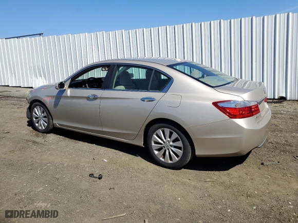 2014 Honda Accord Sedan EX-L with VIN 1HGCR2F80EA165318, listed as a Copart auction lot 49415615 with 84,642 mi miles and Salvage Title. Bid and sale history available at carsss.com. Image 2.
