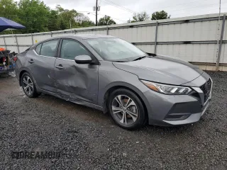 2021 Nissan Sentra SV z VIN 3N1AB8CVXMY297961, wystawiony jako Copart lot #57107045 z przebiegiem 39 533 mil mil oraz Szkoda całkowita • Salvage title. Historia ofert i sprzedaży dostępna na DreamBid. Obrazek 4.