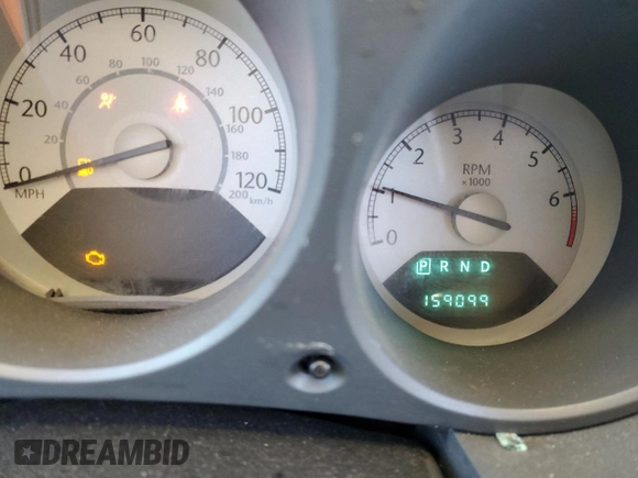 2008 Chrysler Sebring LX with VIN 1C3LC45K98N253522, listed as a Copart auction lot 79331294 with 159,099 mi miles and Salvage Title. Bid and sale history available at carsss.com. Image 9.