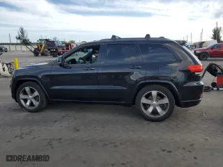 2014 Jeep Grand Cherokee Overland with VIN 1C4RJFCM6EC299263, listed as a Copart auction lot 45759425 with 176,339 mi miles and Salvage Title. Bid and sale history available at carsss.com. Image 2.