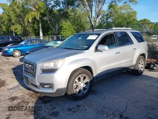 2015 GMC Acadia SLT z VIN 1GKKRRKD6FJ116331, wystawiony jako IAAI lot #41896169 z przebiegiem 231 219 mil mil oraz . Historia ofert i sprzedaży dostępna na DreamBid. Obrazek 2.
