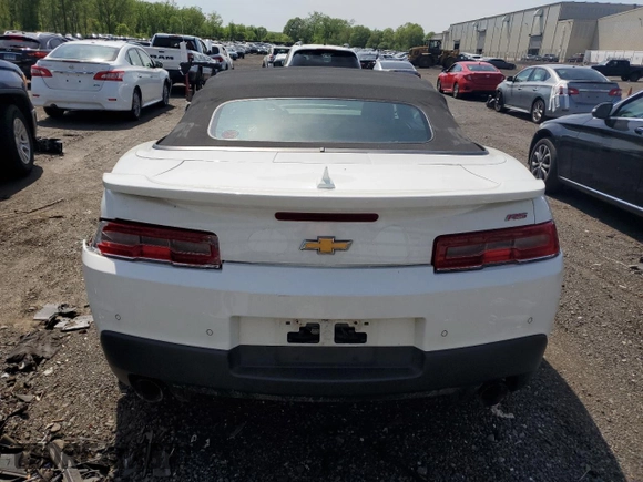2014 Chevrolet Camaro LT with VIN 2G1FC3D35E9243221, listed as a Copart auction lot 56354315 with 130,781 mi miles and Salvage title. Bid and sale history available at DreamBid. Image 6.