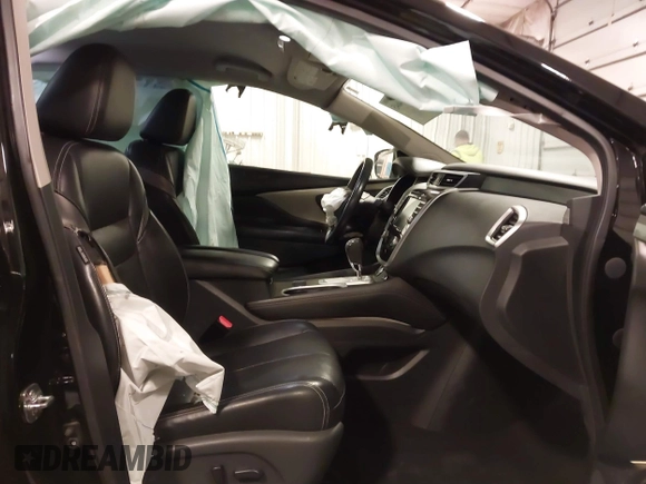 2018 Nissan Murano SV with VIN 5N1AZ2MG7JN175827, listed as a IAAI auction lot 41764645 with 62,887 mi miles and . Bid and sale history available at carsss.com. Image 5.
