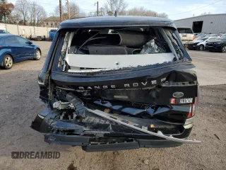 2017 Land Rover Range Rover with VIN SALGR2FV6HA374954, listed as a Copart auction lot 82380564 with 76,293 mi miles and Salvage title. Bid and sale history available at DreamBid. Image 6.