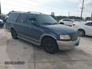 2002 Ford Expedition Eddie Bauer with VIN 1FMRU17L72LA60243, listed as a IAAI auction lot 42555835 with 222,532 mi miles and . Bid and sale history available at DreamBid. Image 1.