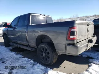 2023 Ram 2500 Laramie with VIN 3C6UR5FLXPG647136, listed as a Copart auction lot 41871595 with 35,213 mi miles and Salvage Title. Bid and sale history available at carsss.com. Image 2.