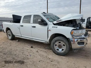 2024 Ram 2500 Tradesman with VIN 3C6UR5HL0RG152914, listed as a Copart auction lot 45513135 with 25,660 mi miles and Salvage Title. Bid and sale history available at carsss.com. Image 4.