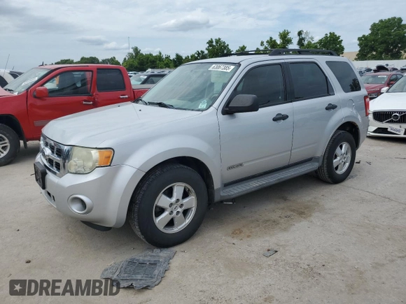 2008 Ford Escape XLS with VIN 1FMCU02Z88KE22266, listed as a Copart auction lot 63067385 with 214,026 mi miles and Salvage title. Bid and sale history available at DreamBid. Image 1.