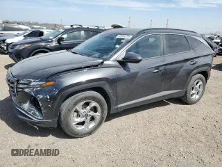 2023 Hyundai Tucson SEL with VIN 5NMJB3AE7PH233863, listed as a Copart auction lot 49844285 with 27,221 mi miles and Salvage Title. Bid and sale history available at carsss.com. Image 1.