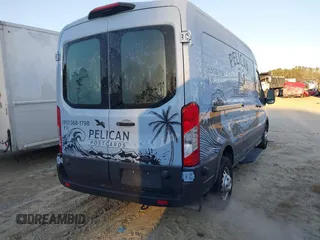 2023 Ford Transit with VIN 1FTBW9CG5PKA32008, listed as a IAAI auction lot 41313781 with 12,127 mi miles. Bid and sale history available at carsss.com. Image 4.