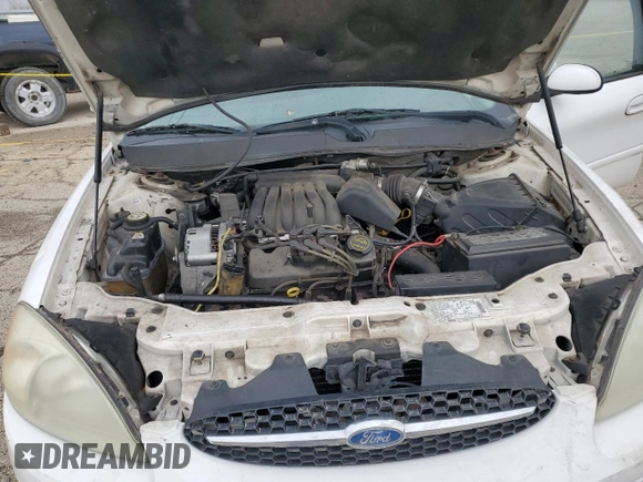 2003 Ford Taurus SES Standard with VIN 1FAFP55U23A123933, listed as a Copart auction lot 50587905 with 191,507 mi miles and Salvage Title. Bid and sale history available at carsss.com. Image 12.