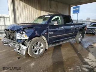 2017 Ram 1500 Big Horn with VIN 3C6RR7LT3HG549119, listed as a Copart auction lot 44642195 with 89,972 mi miles and Salvage Title. Bid and sale history available at carsss.com. Image 1.
