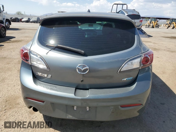 2012 Mazda 3 i Touring with VIN JM1BL1L7XC1534992, listed as a Copart auction lot 63142035 with 122,952 mi miles and Salvage title. Bid and sale history available at DreamBid. Image 6.