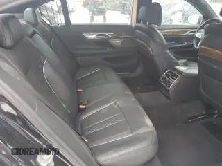 2018 BMW 7 Series 750i xDrive with VIN WBA7F2C54JB238260, listed as a Copart auction lot 89202965 with 51,634 mi miles and Salvage Title. Bid and sale history available at carsss.com. Image 10.