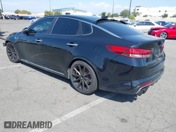 2016 Kia Optima SXL Turbo with VIN 5XXGV4L20GG042682, listed as a IAAI auction lot 41456456 with 117,542 mi miles. Bid and sale history available at carsss.com. Image 3.