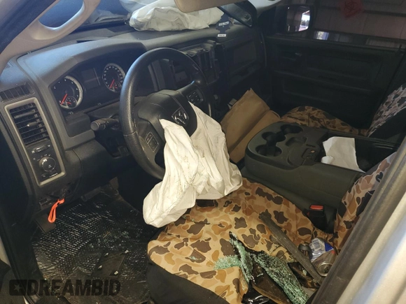 2015 Ram 1500 Express with VIN 1C6RR7KT4FS600263, listed as a Copart auction lot 57280415 with Not provided miles and Salvage title. Bid and sale history available at DreamBid. Image 8.