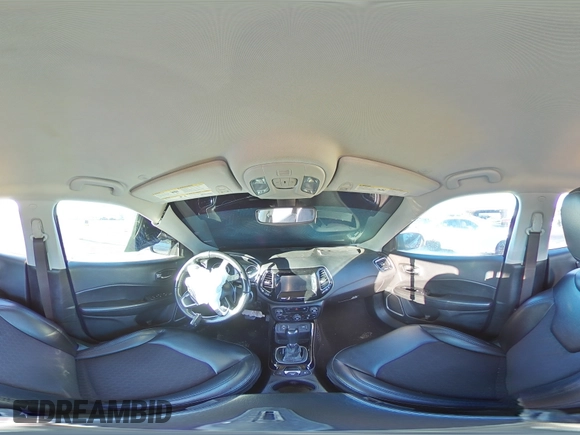 2020 Jeep Compass Altitude with VIN 3C4NJCBB5LT162538, listed as a Copart auction lot 87470904 with 86,156 mi miles and Salvage Title. Bid and sale history available at carsss.com. Image 14.